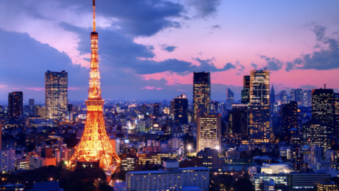 Tokyo skyline