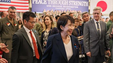 Thumbnail for 3/30 conference. Source: Official Website of the Prime Minister’s Office of Japan: https://japan.kantei.go.jp/104/actions/202510/28yokosuka.html